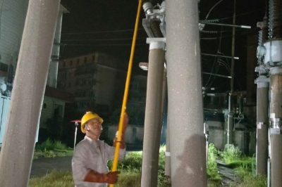 變電運(yùn)維對(duì)檀雷桔南I線，檀雷桔南II線停電操作，配合線路零點(diǎn)搶修