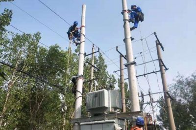 50千伏安變壓器更換為400千伏安變壓器，保障居民清涼度夏
