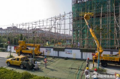 10千伏136寺巷線楊莊支1-3#桿寺巷楊莊K04自動(dòng)化開(kāi)關(guān)進(jìn)行旁路作業(yè)更換