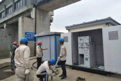 金湖縣供電公司新增安裝6臺、總?cè)萘?780千伏安配電變壓器