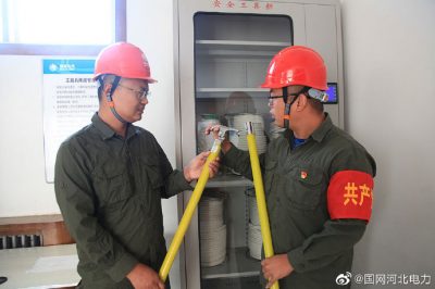 國慶保電前‘診斷’安全工器具 保安全！