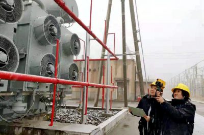 孟津縣供電公司對(duì)全縣供電線路及設(shè)備開(kāi)展全面特巡