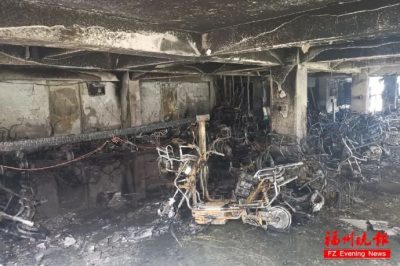 突發(fā)！100多輛電動車被燒毀！