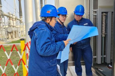 西莊變330千伏等級相關(guān)設(shè)備的改造驗(yàn)收工作